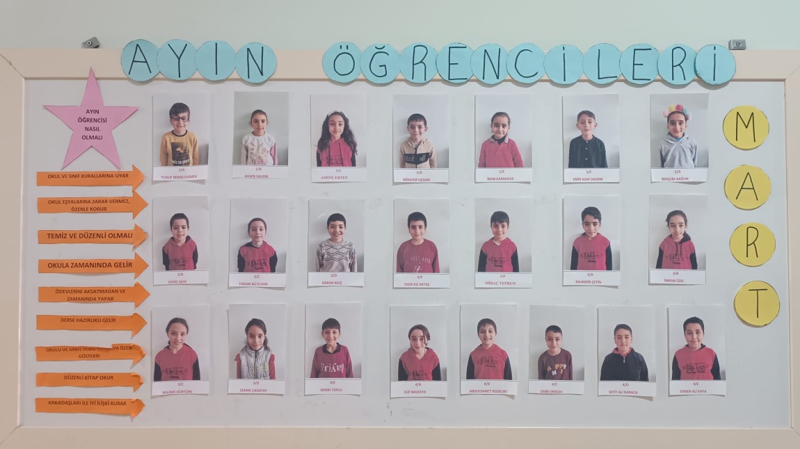 MART AYININ  ÖRNEK ÖĞRENCİLERİ